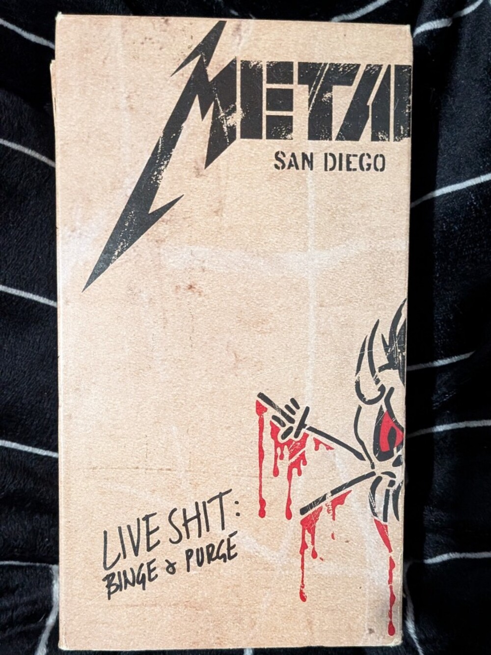 Metallica Live Concerts VHS